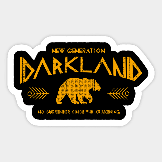 New Generation, The Dark Land Sticker by TulipDesigns